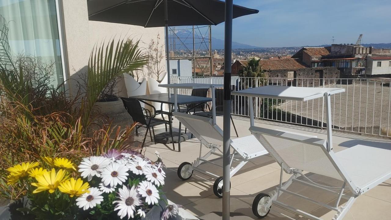 Attico Sul Porto Di Catania E Vista Vulcano מראה חיצוני תמונה