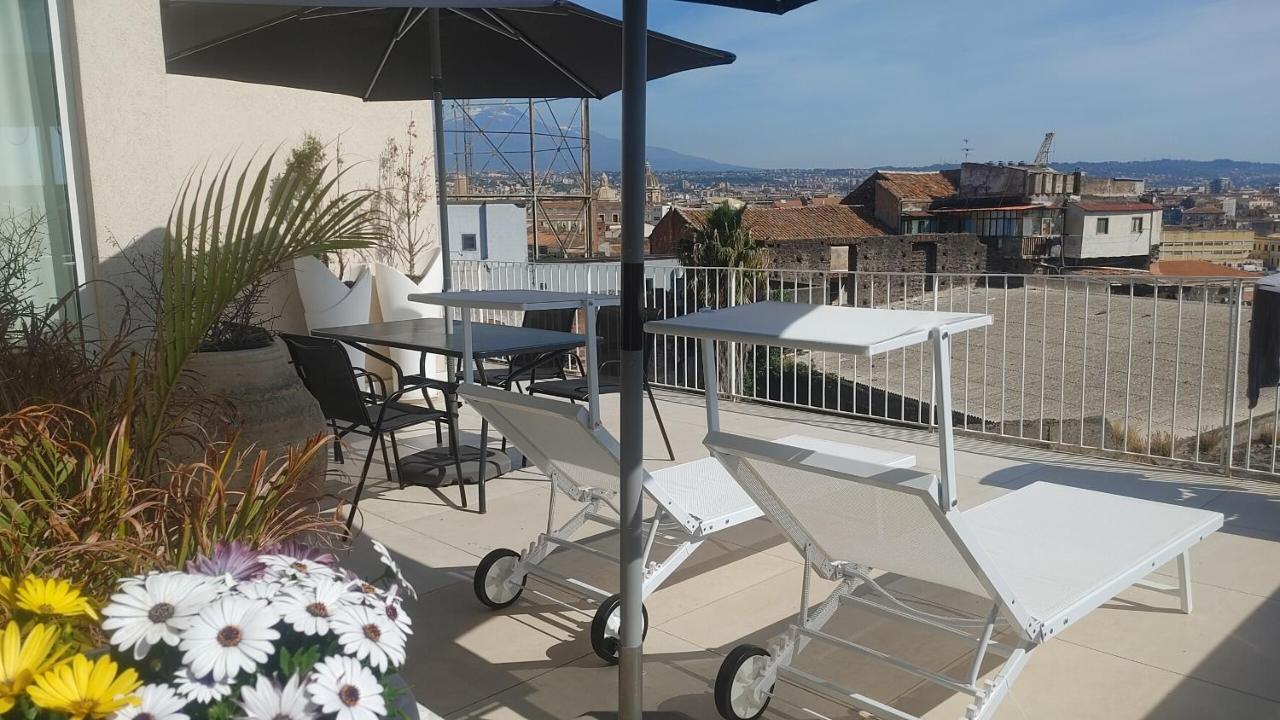 Attico Sul Porto Di Catania E Vista Vulcano מראה חיצוני תמונה